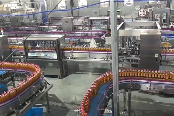 Juice production line